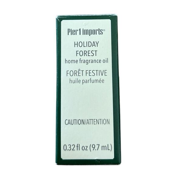 Pier 1 One Imports HOLIDAY FOREST Home Fragrance Oil 0.32 oz New Discontinued - Picture 1 of 4